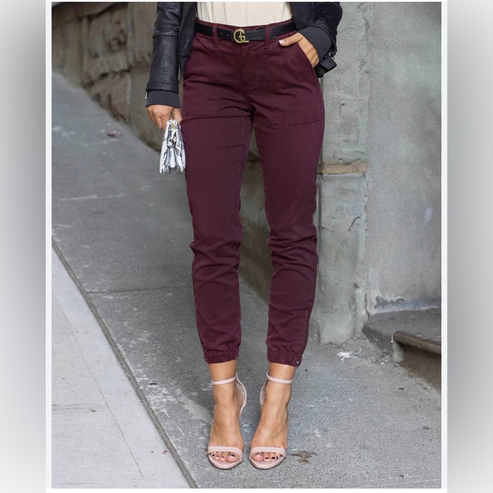 Grace & Lace Maroon Trousers